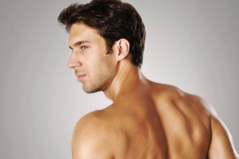 Man with chiseled jawline - Chin Augmentation in The Woodlands, TX